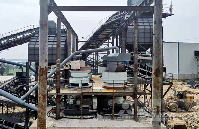 600tph river stone sand making line in Henan, China