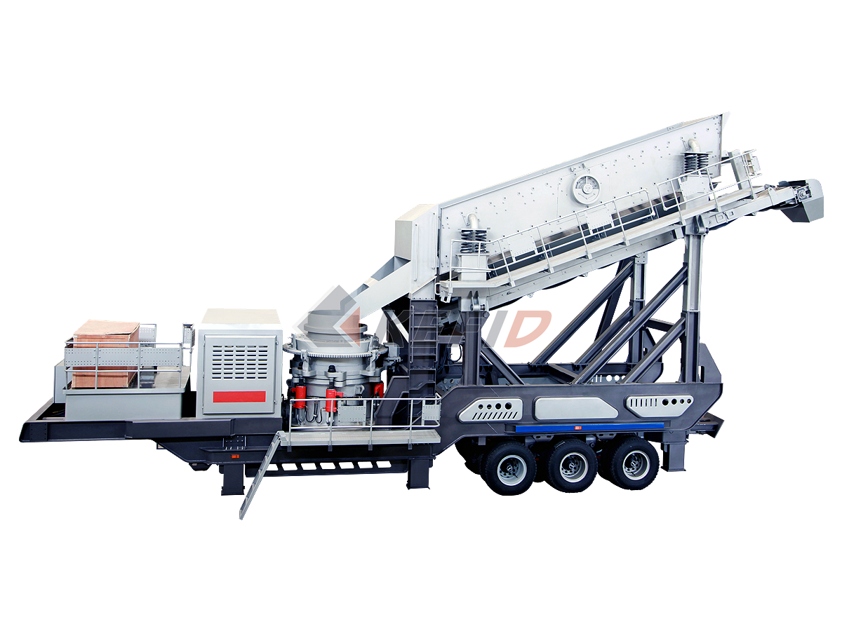 What is the working principle of a conical mobile crushing station?What are the advantages of conical mobile crushing stations in construction waste disposal?